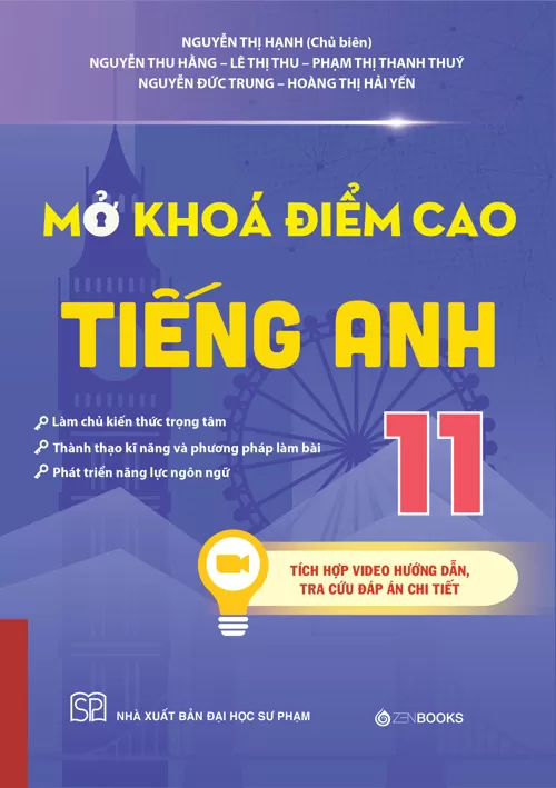 MỞ KHÓA ĐIỂM CAO TIẾNG ANH LỚP 11